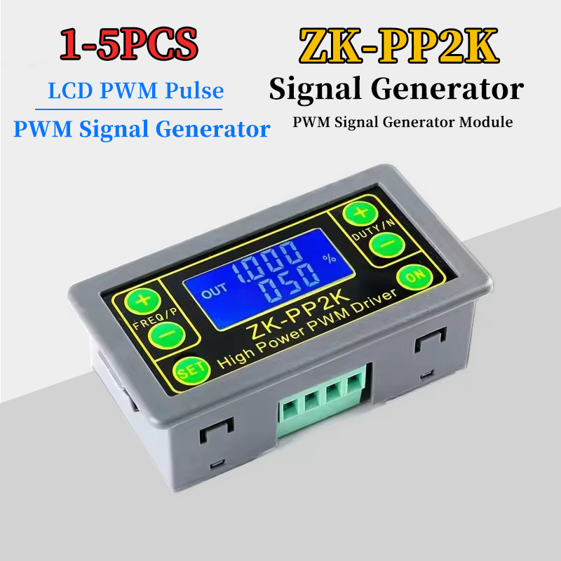 Dc Motor - ZK-PP2K PWM Signal Generator 8A Driver