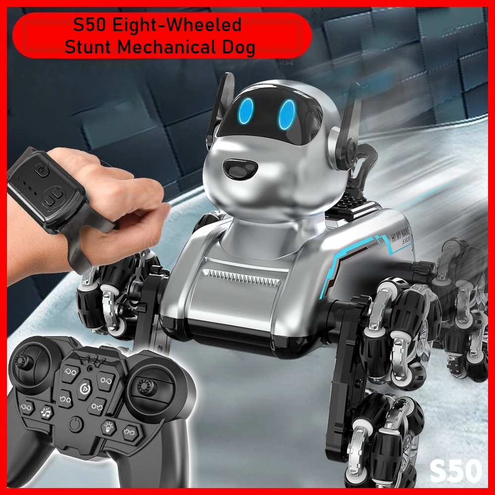 Robot Remote Control - S50 Intelligent Robot Dog Gesture-Sensing Shape-Shifting