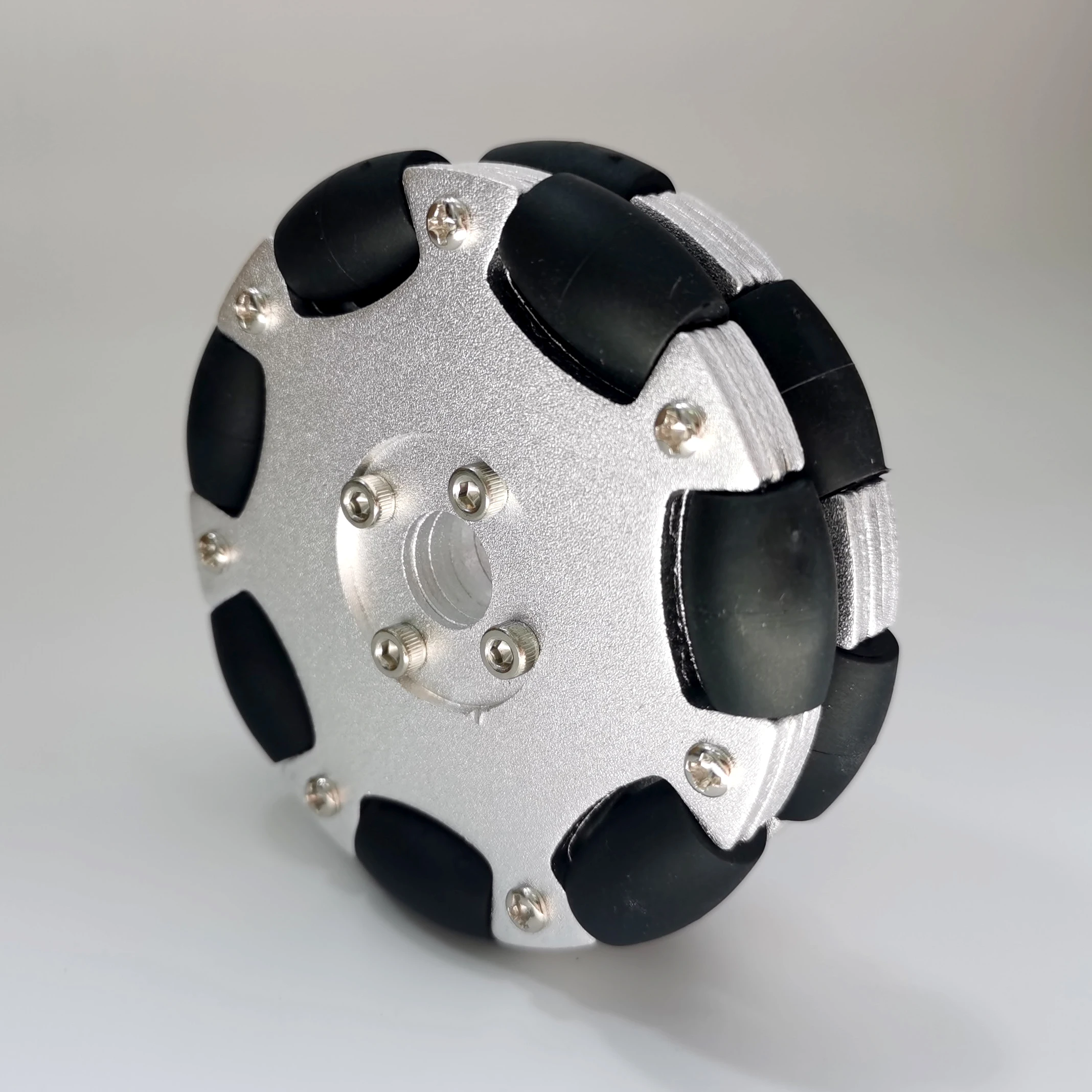 Omni Wheel - 82mm Aluminum Double Omni-Directional Wheel