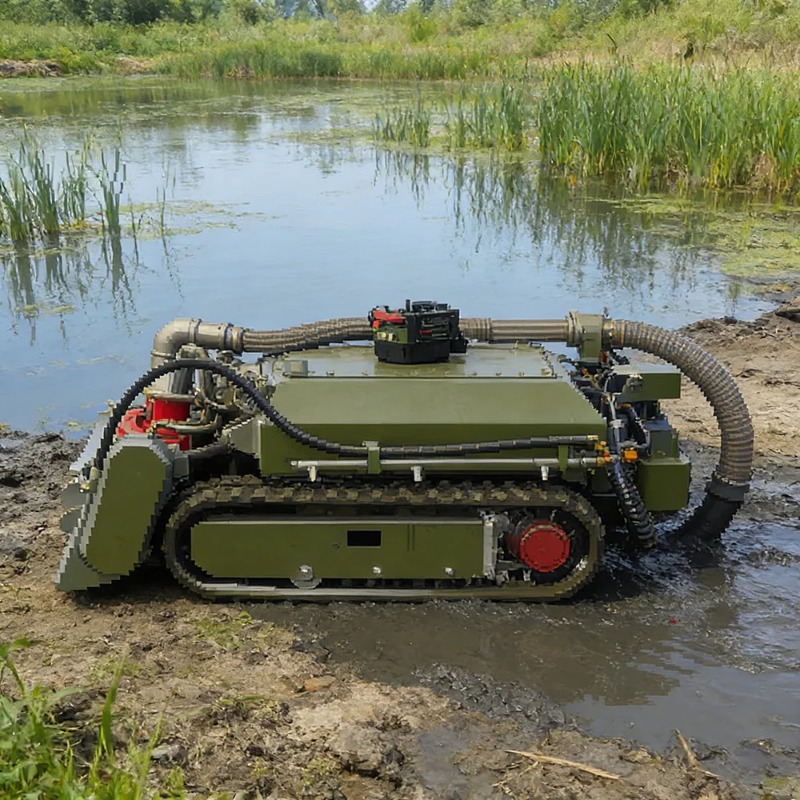Compact Underwater Dredging Ro - Tracked Robot Chassis recension och pris