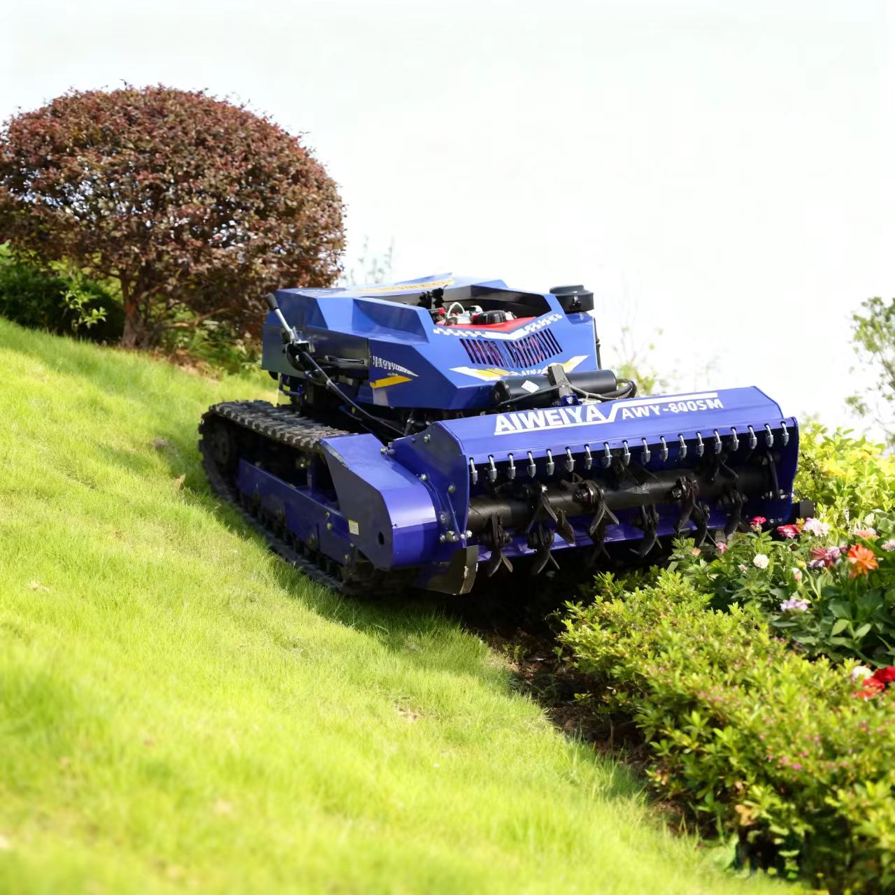 Customized Petrol Lawn Mower A - Robot Chassis recension och pris