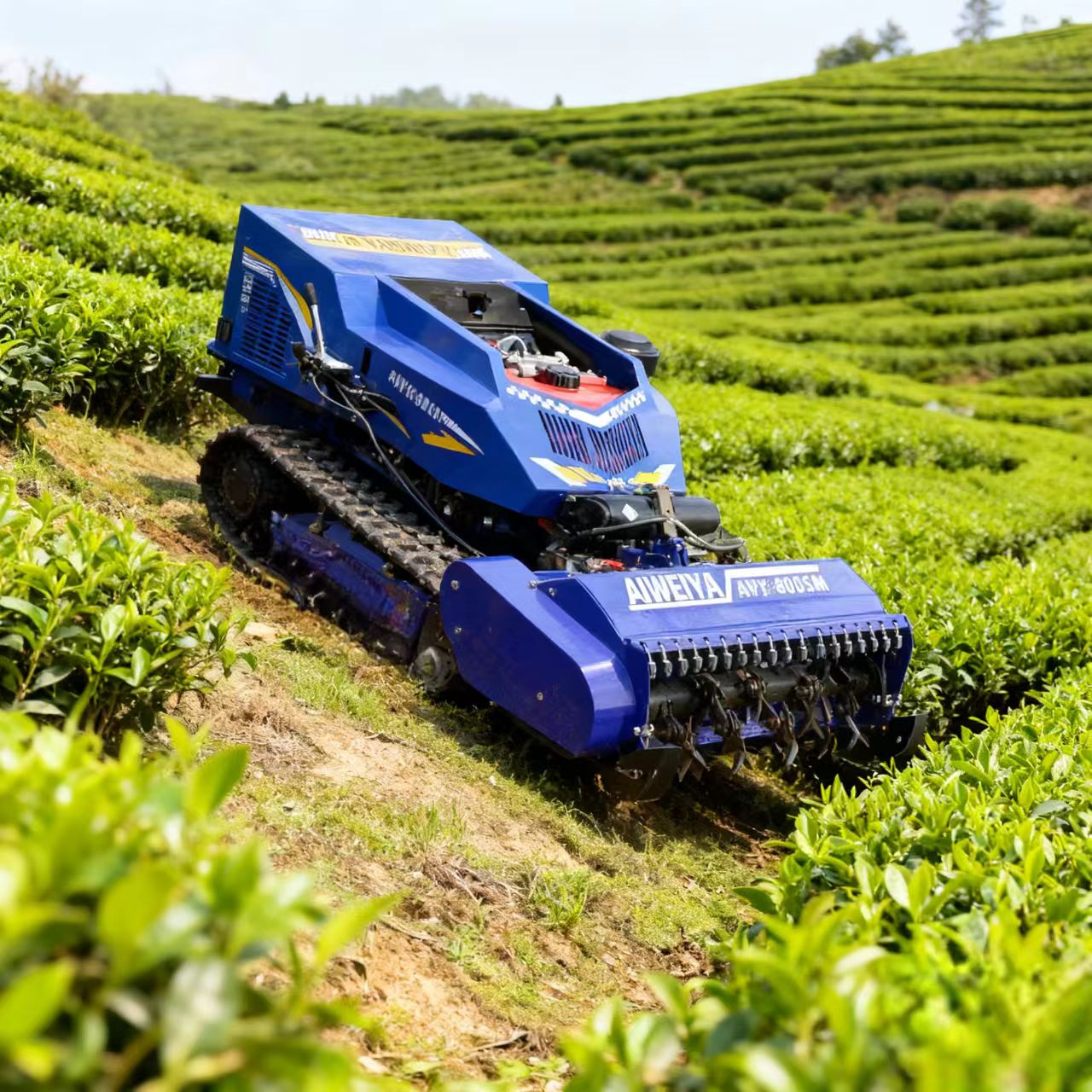 Customized Petrol Lawn Mower A - Robot Chassis recension och pris