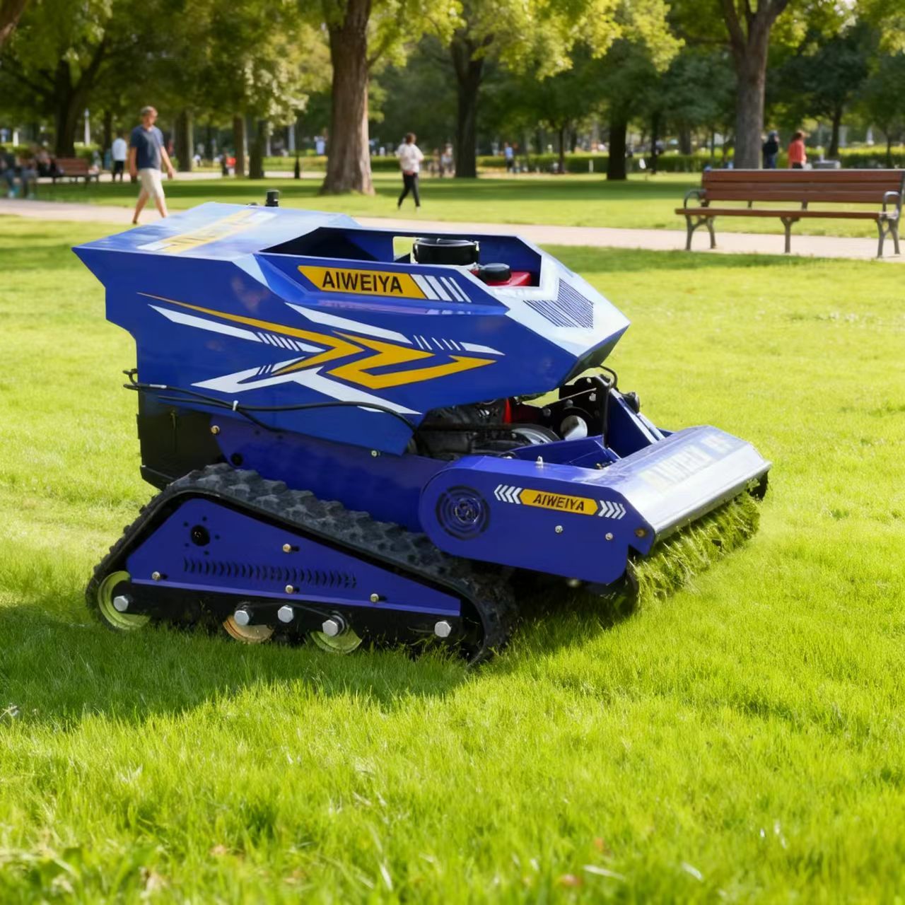 Customized Petrol Lawn Mower A - Robot Chassis recension och pris