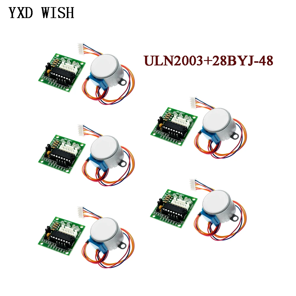 5pcs ULN2003 28BYJ-48 5V 12V R - 28Byj-48 recension och pris