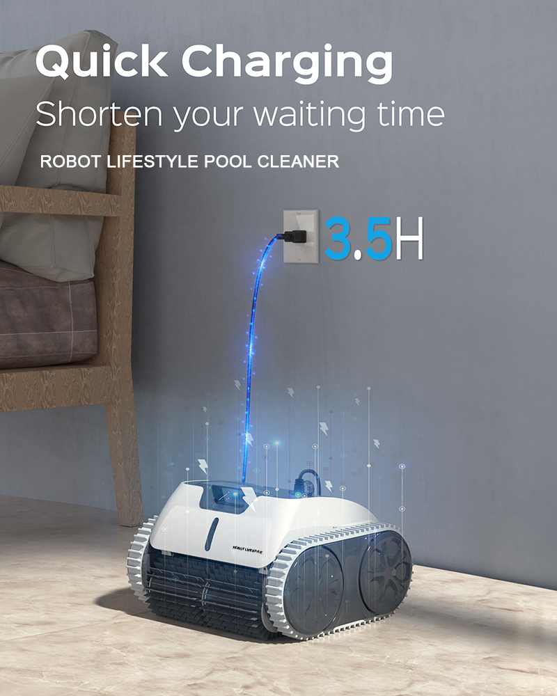 Robotic Swimming Pool Cleaner  - Ros Robot recension och pris