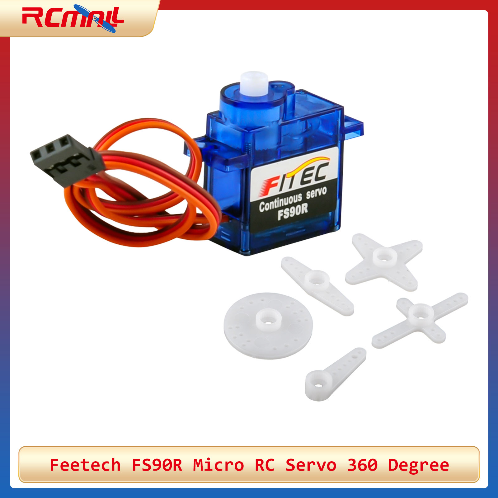 Feetech FS90R Micro RC Servo 3 - Microbit recension och pris