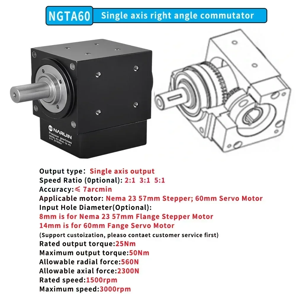 90° Right Angle Steering Gear  - Servo Pan Tilt recension och pris