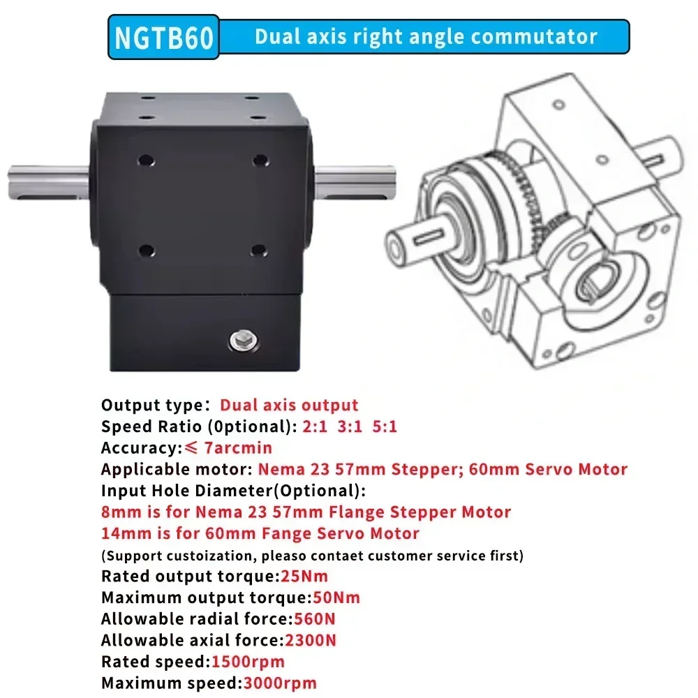 90° Right Angle Steering Gear  - Servo Pan Tilt recension och pris