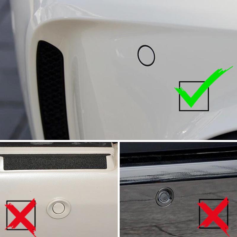 QXNY Parktronic 4/6/8 Parking  - Ultrasonic Distance Sensor recension och pris