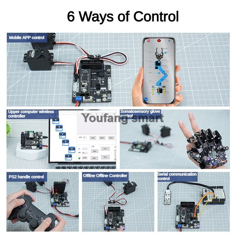 6 Channel PWM Servo and 4 Chan - Arduino Robot recension och pris