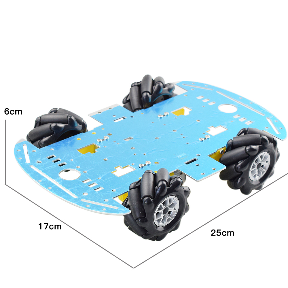 Aluminum Mecanum Wheel Omni Ro - Robot Car Kit recension och pris