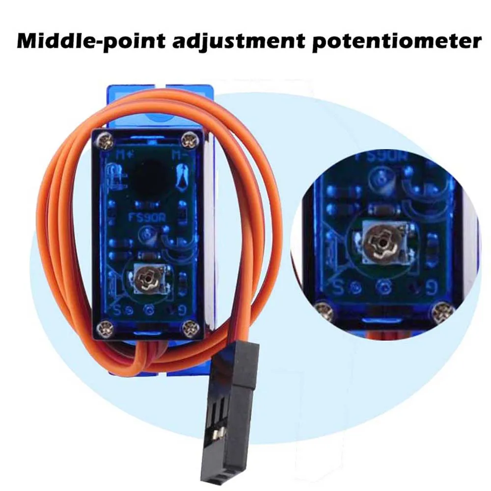 Feetech Mini FS90R Micro Servo - Arduino Robot recension och pris