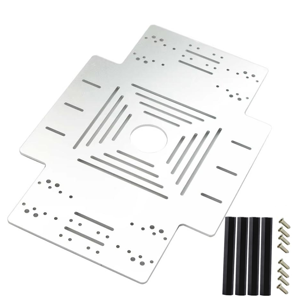 Big Metal Plate Aluminum Alloy - Arduino Robot recension och pris