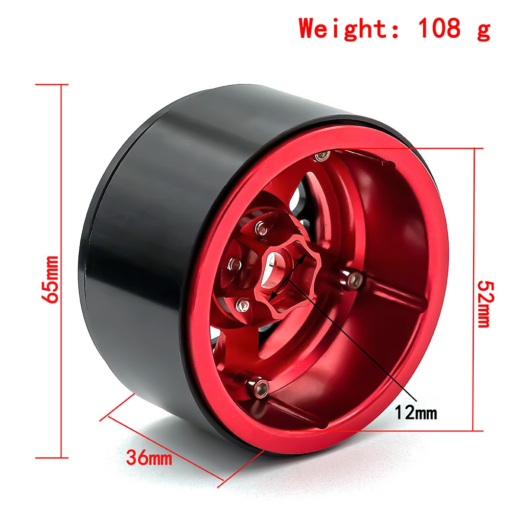 2.2 Inch Metal Wheel Hub 4pcs  - Omni Wheel recension och pris