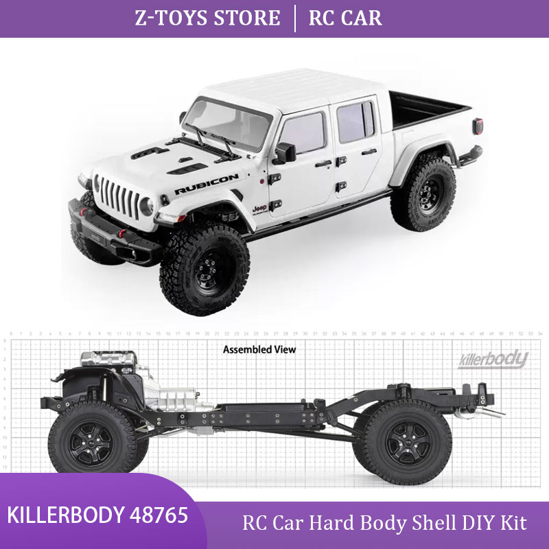 1/10 Killerbody 48765 RC Car H - Robot Car Kit recension och pris
