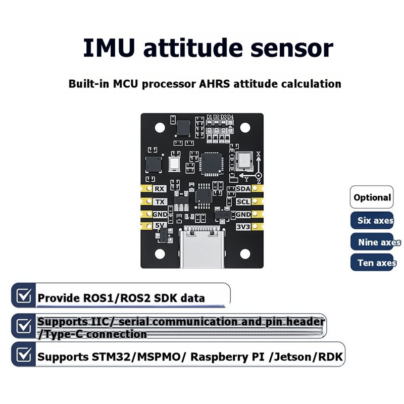 B92B 10-Axis IMU Sensor Module - Ros Robot recension och pris