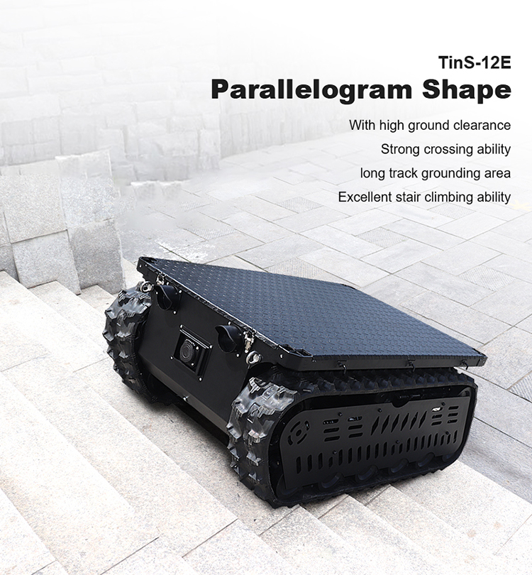 300 600kg Load RC Tank Crawler - Tracked Robot Chassis recension och pris