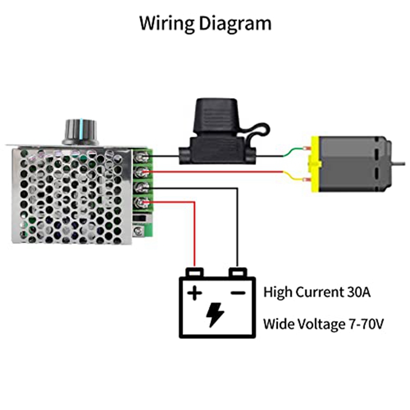 DC Motor Speed Controller PWM  - Dc Motor recension och pris