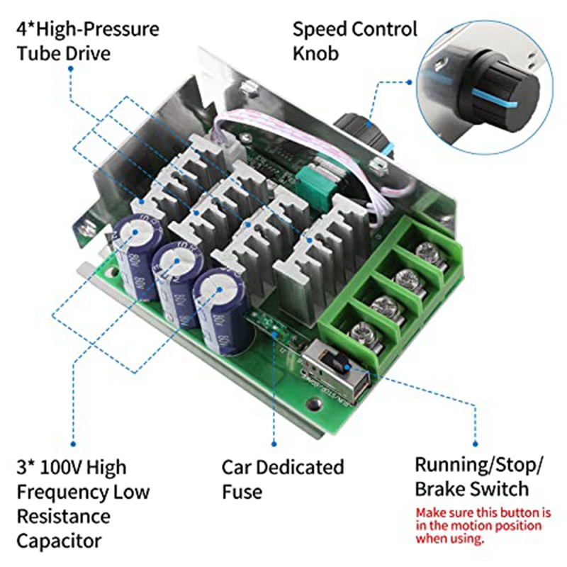 DC Motor Speed Controller PWM  - Dc Motor recension och pris