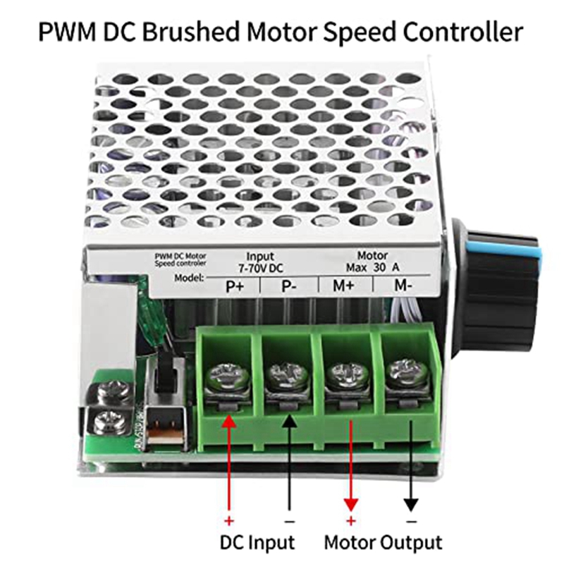 DC Motor Speed Controller PWM  - Dc Motor recension och pris