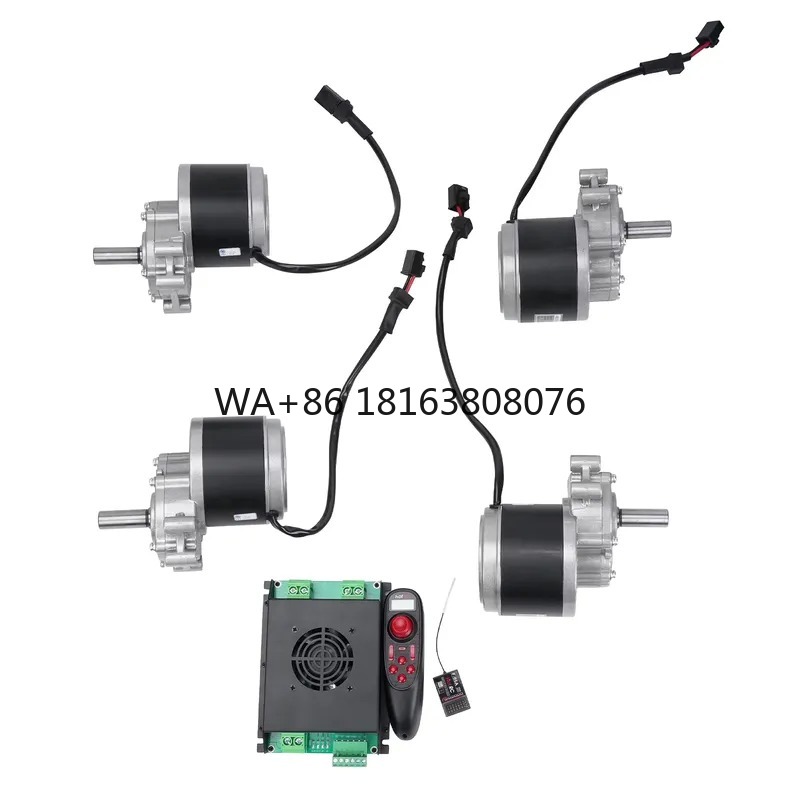 4WD Brush Gear Motor Kit 24V 2 - Geared Motor recension och pris