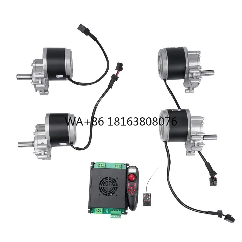 4WD Brush Gear Motor Kit 24V 2 - Geared Motor recension och pris