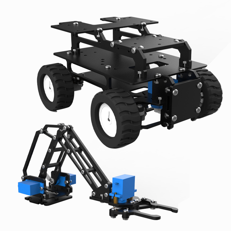 Acrylic 4WD Robot Car Motor Ac - Tracked Robot Chassis recension och pris