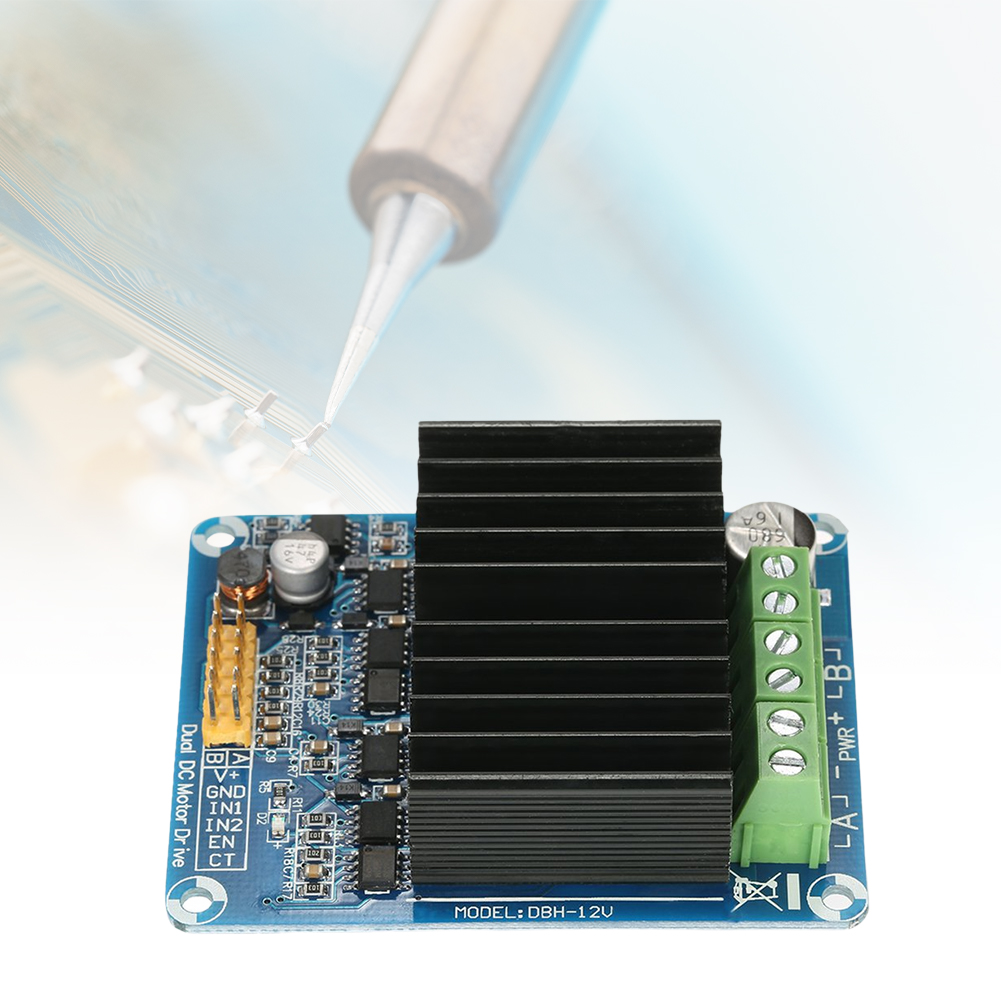 Dual Channel DC Motor Speed Re - Motor Driver Module recension och pris