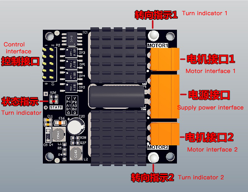 Arduino 24V Motor Driver Board - Motor Driver Module recension och pris