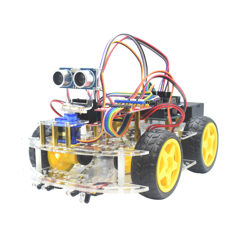 4WD Smart Robot Car Chassis Ki - Tracked Robot Chassis recension och pris