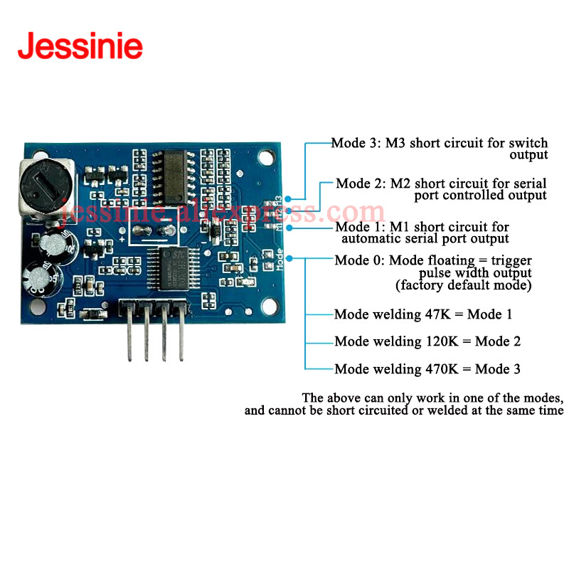 JSN-SR04T JSN SR04T 3.3 Waterp - Ultrasonic Distance Sensor recension och pris