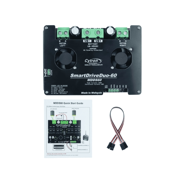 MDDS60 60Amp 7V-45V SmartDrive - Motor Driver Module recension och pris