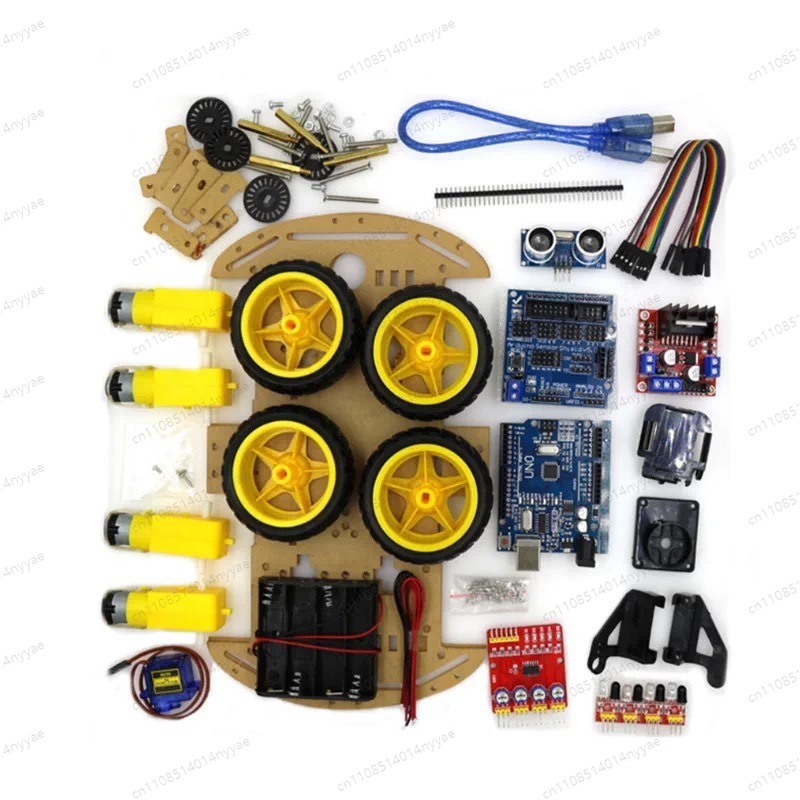Smart Car Kit 2WD 4WD DIY Robo - Tracked Robot Chassis recension och pris
