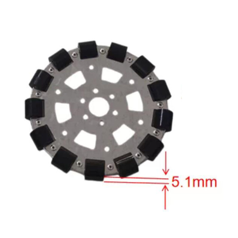 203mm Metal Omni Wheel, U-Shap - Omni Wheel recension och pris