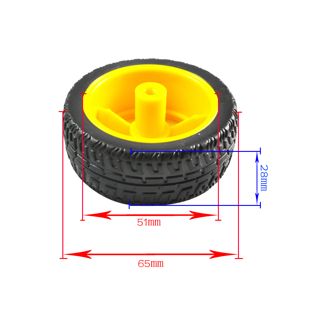 DC3-6V 1:48 Gearbox TT Motor D - Arduino Robot recension och pris