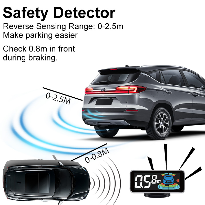 Multi Radar Parking Sensor Kit - Infrared Obstacle Sensor recension och pris