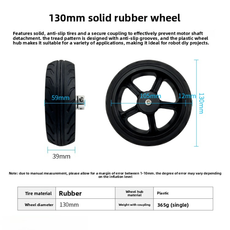 Smart Car Solid Rubber Wheel,  - Robot Chassis recension och pris