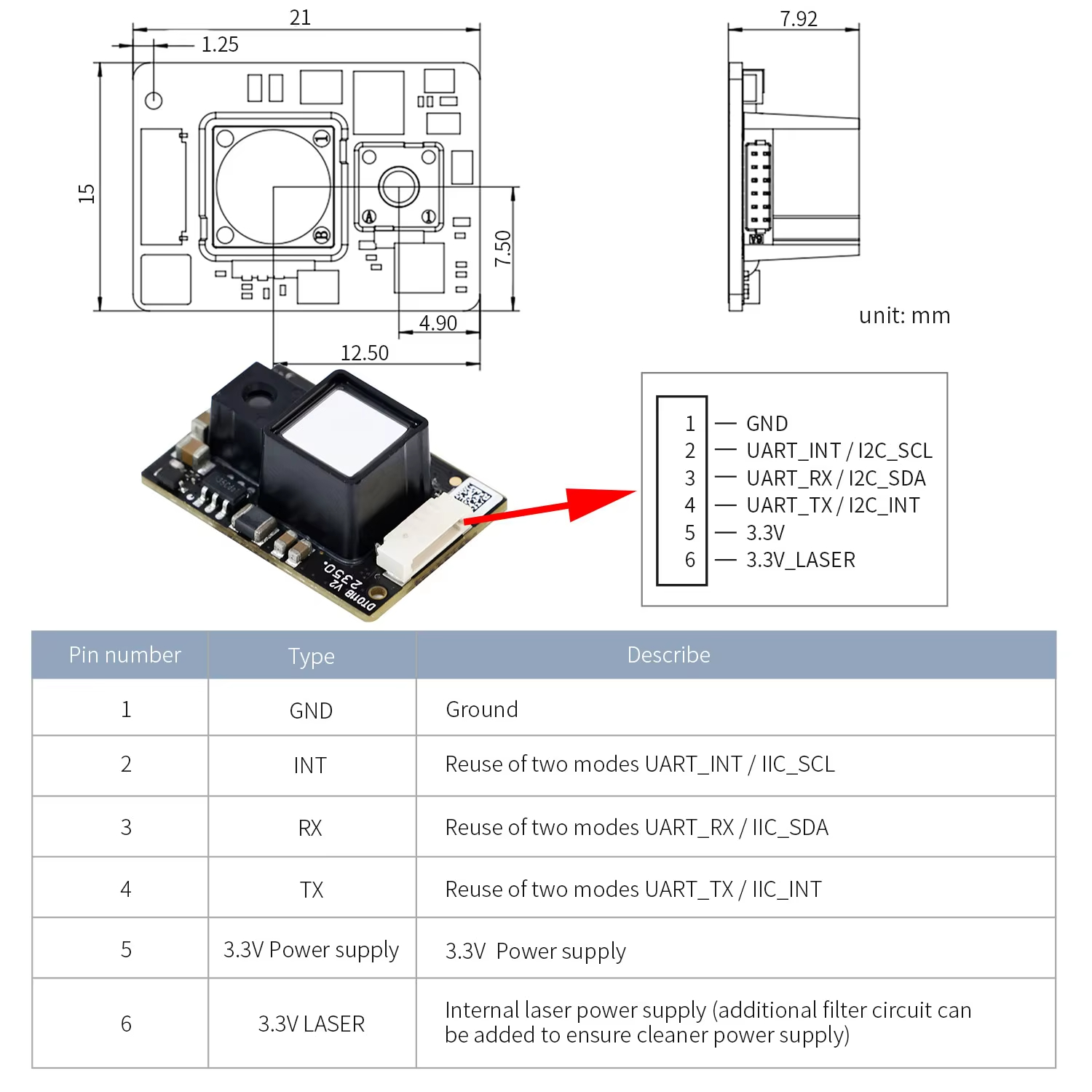 YDLIDAR SDM15/SDM18 High Preci - Ros Robot recension och pris