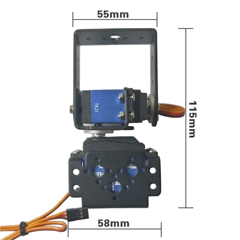 2 DOF Robotic Pan And Tilt Ser - Servo Pan Tilt recension och pris