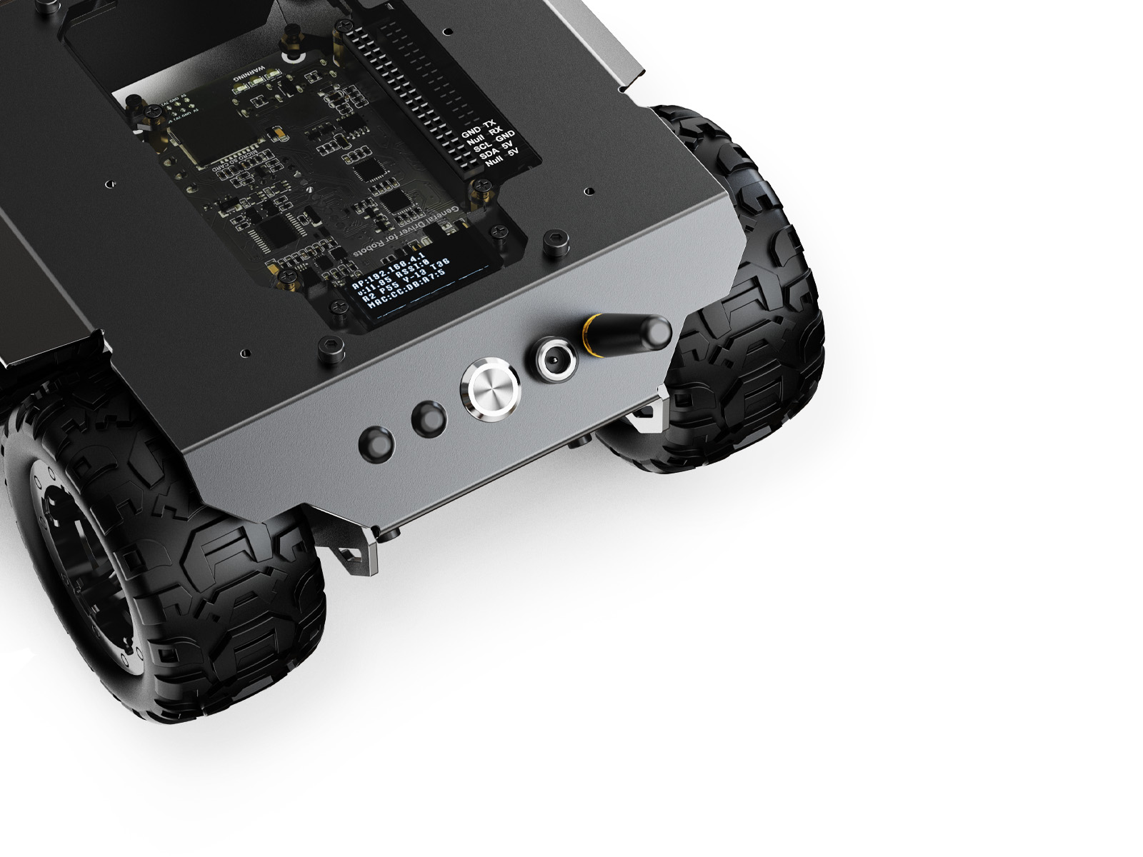 Waveshare WAVE ROVER Flexible  - Robot Chassis recension och pris