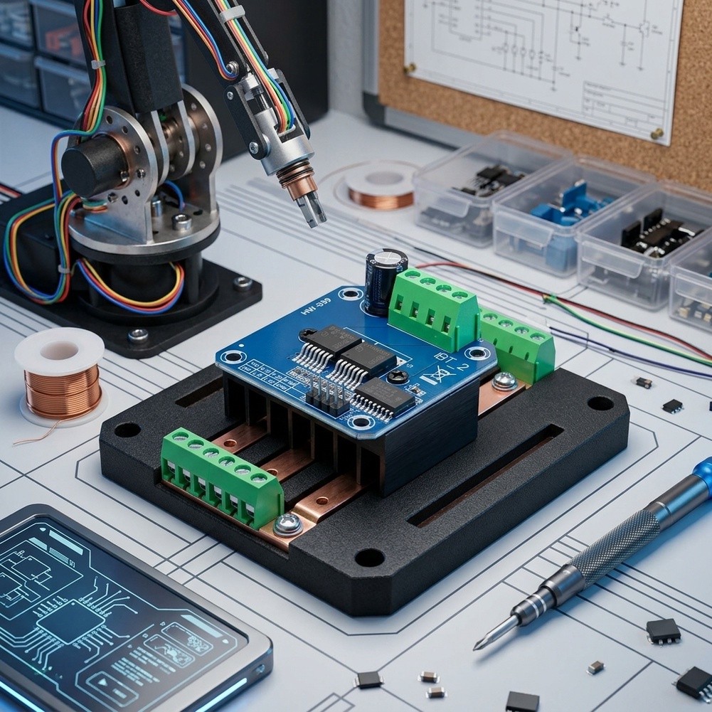 43A BTS7960 Dual H-Bridge Moto - Motor Driver Module recension och pris