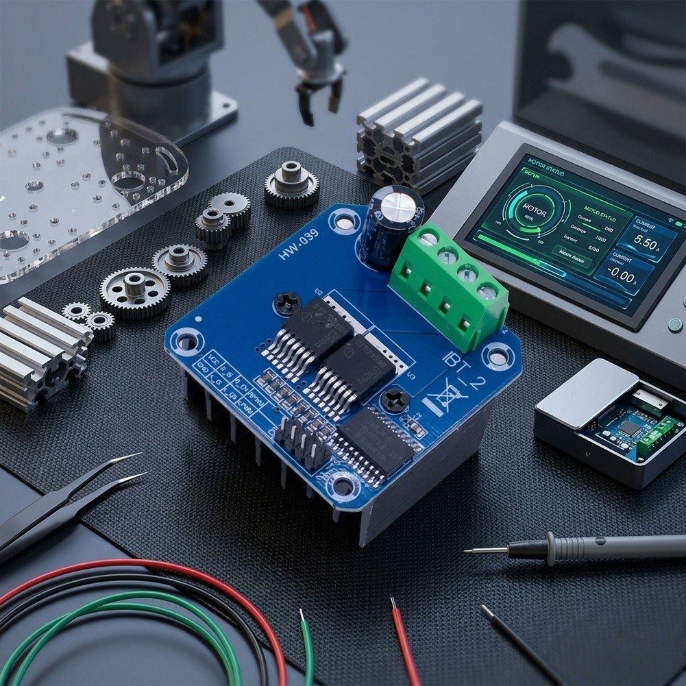 43A BTS7960 Dual H-Bridge Moto - Motor Driver Module recension och pris
