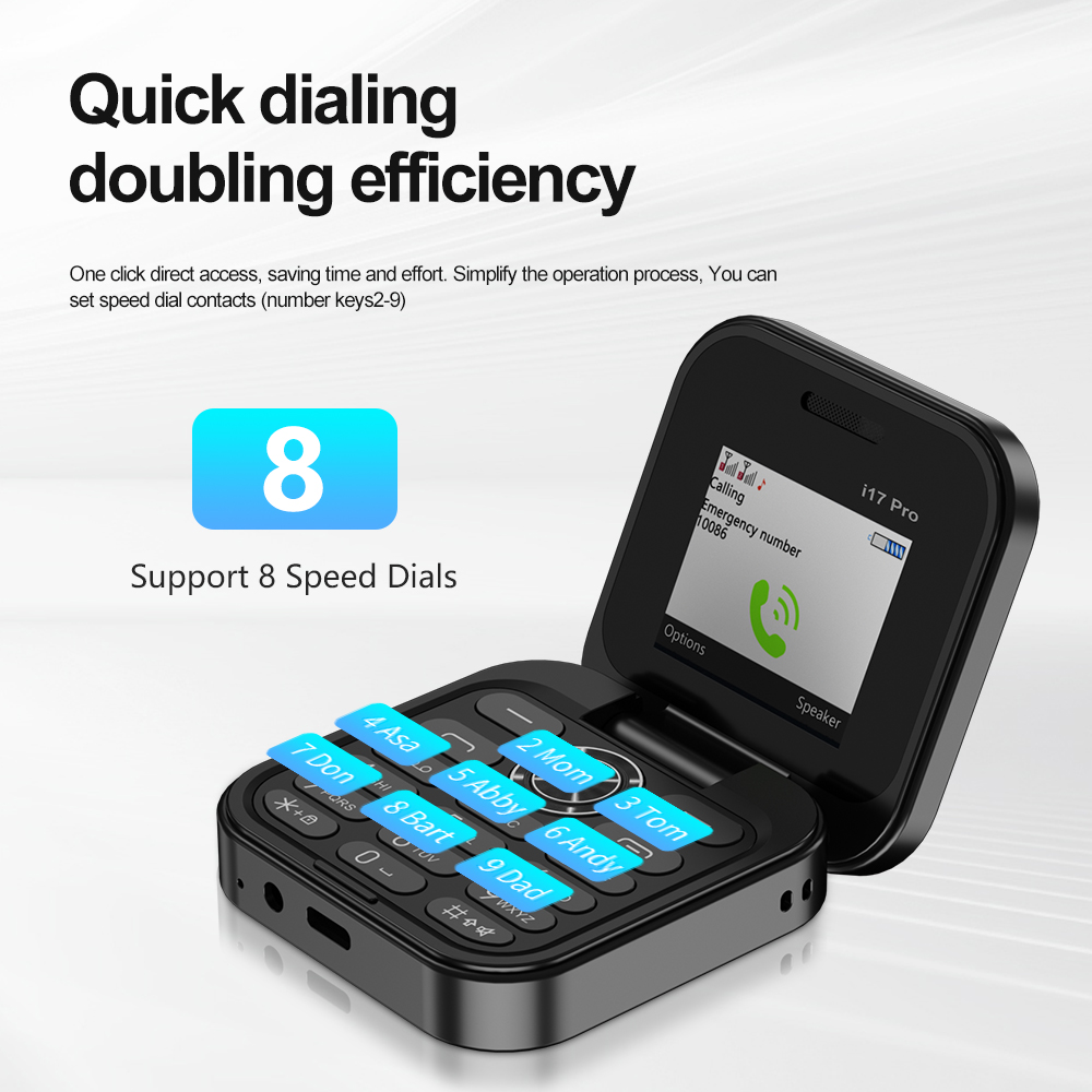 SERVO I17 Pro 2G GSM Mini Flip - Servo Pan Tilt recension och pris