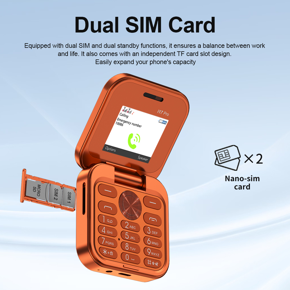 SERVO I17 Pro 2G GSM Mini Flip - Servo Pan Tilt recension och pris