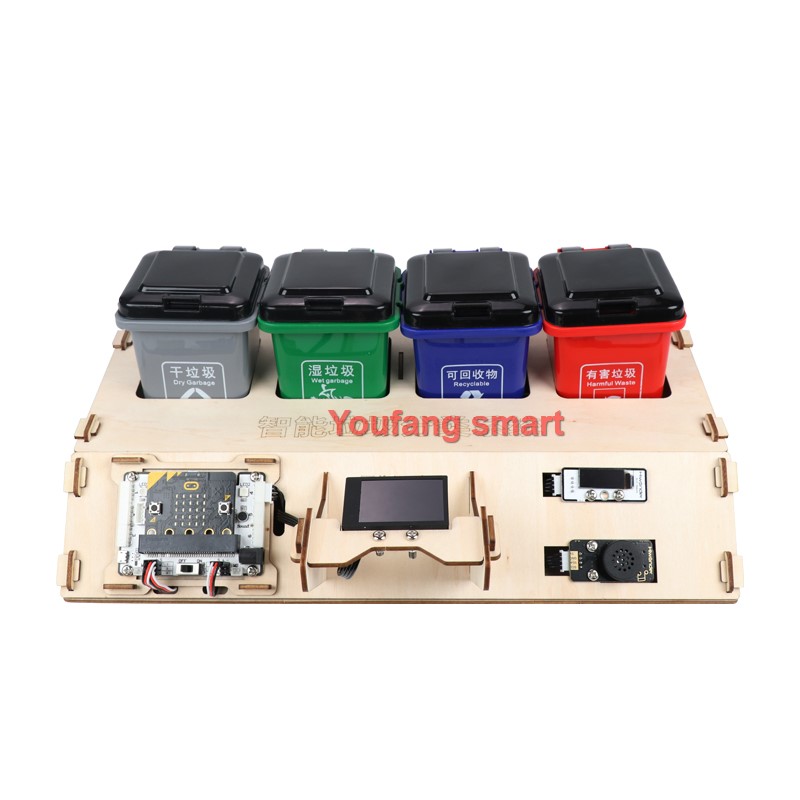 Waste Sorting Robot Kit AI Vis - Microbit recension och pris