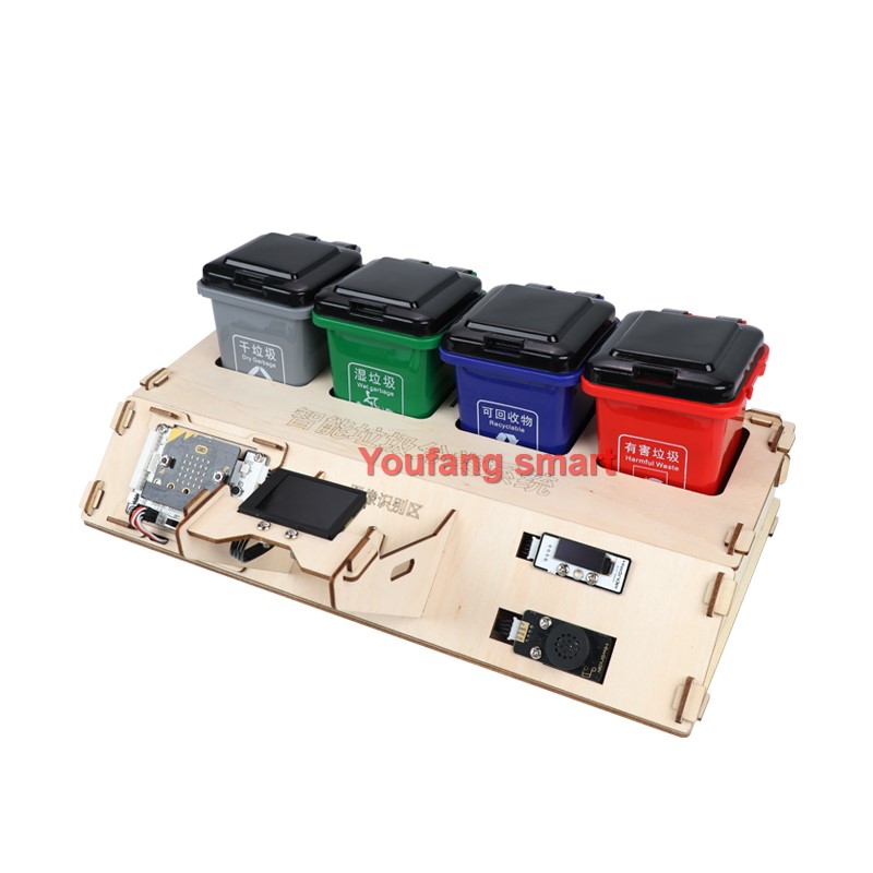 Waste Sorting Robot Kit AI Vis - Microbit recension och pris